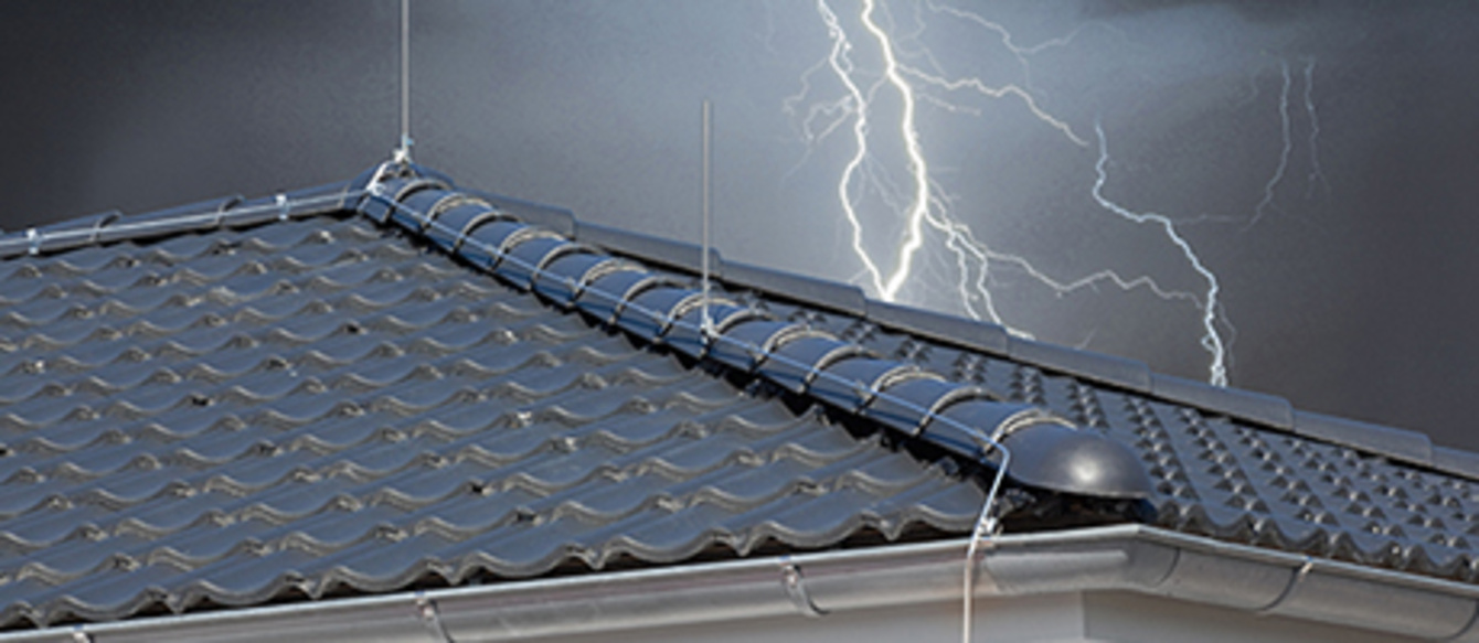 Äußerer Blitzschutz bei Elektro Ott GmbH in Maitenbeth
